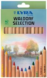 LYRA Színes ceruza LYRA Super Ferby Waldorf háromszögletű vastag 12 db/készlet - rovidaruhaz