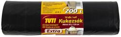 TUTI Szemeteszsák TUTI Extra 200L köthető füles 10 db/tekercs - rovidaruhaz