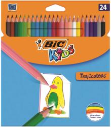BIC Színes ceruza BIC Kids Tropicolors hatszögletű 24 db/készlet - rovidaruhaz