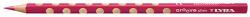 LYRA Színes ceruza LYRA Groove Slim háromszögletű vékony ciklámen - rovidaruhaz