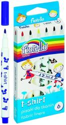 Fiorello Textilmarker FIORELLO 6db-os - rovidaruhaz