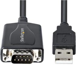 StarTech USB Soros Átalakító Fekete 1m 1P3FPC-USB-SERIAL (1P3FPC-USB-SERIAL)