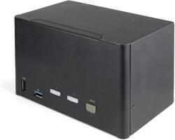 StarTech 2 Port Quad Monitor DisplayPort KVM Switch (SV231QDPU34K)