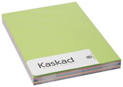 KASKAD Dekorációs karton KASKAD A/4 160 gr intenzív vegyes színek 5x25 ív/csomag - rovidaruhaz