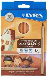 LYRA Színes ceruza LYRA Color giant bőrtónusú 12 db/készlet - rovidaruhaz