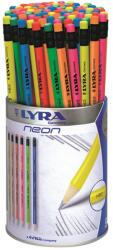 LYRA Grafitceruza LYRA Neon HB hengeres radíros fémhengerben 96 db-os - rovidaruhaz