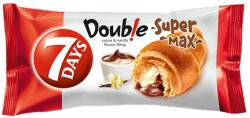 7DAYS Croissant 7DAYS Super Double Max kakaós és vaníliás töltelékkel 110g - rovidaruhaz