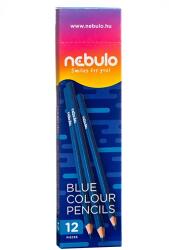 Nebulo Színes ceruza NEBULO háromszögletű kék - rovidaruhaz