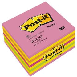 Post-it Öntapadós jegyzet 3M Post-it LP 2028NP 76x76mm lollipop pink 450 lap