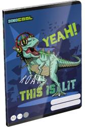 Lizzy Card Füzet LIZZY CARD A/5 32 lapos vonalas Dino Cool Dino Roar