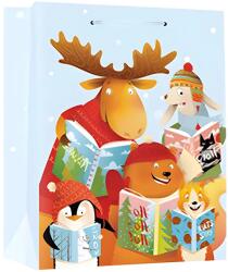 Creative Dísztasak CREATIVE Special XL 40, 6x16, 5x55 cm karácsonyi állat mintás színes fényes szalagfüles