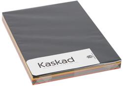 KASKAD Dekorációs karton KASKAD A/4 160 gr élénk vegyes színek 5x25 ív/csomag - rovidaruhaz