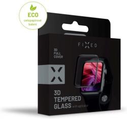 FIXED 3D Tempered Glass Full Glue aplikátorral Apple Watch 42mm fekete (FIXG3D-435-BK)