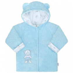 NEW BABY Téli baba kabátka New Baby Nice Bear kék - 62 (3-6 h)