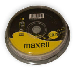 Maxell Cd-r Maxell 700mb 52x Cake 10 (ply0038) - vexio