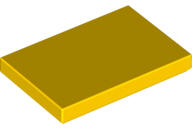 LEGO® 26603c3 - LEGO sárga csempe 2 x 3 méretű (26603c3)
