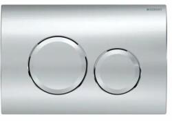 Geberit Nyomólap ˝Delta 20˝ round, 2 vízmennyiségű , fényes króm (UP100 BASIC tartályhoz) (115.127.21.1)