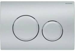 Geberit Nyomólap ˝Delta 20˝ round, 2 vízmennyiségű , matt króm (UP100 BASIC tartályhoz) (115.127.46.1)