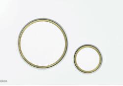 Alcaplast M 775 Nyomólap, fehér-fényes/arany-fényes (M775)