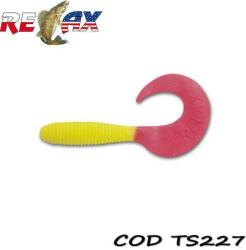 Relax Grub RELAX Twister Standard 8cm, culoare TS227, 4buc/plic (VR4-TS227-B)