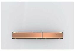 Geberit Clapeta de actionare Geberit Sigma50 alb/butoane rose gold (115.670.11.2)