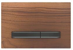 Geberit Clapeta de actionare Geberit Sigma50 nuc american/butoane negru mat (115.671.JX.2)