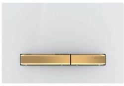 Geberit Clapeta de actionare Geberit Sigma50 alb/butoane aurii (115.672.11.2)