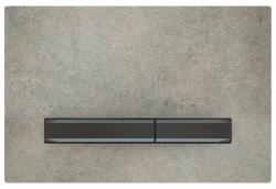 Geberit Clapeta de actionare Geberit Sigma50 aspect beton/butoane negru mat (115.671.JV.2)