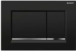 Geberit Clapeta de actionare Geberit Sigma30 negru mat lacuit crom lucios EasyToClean (115.883.14.1) - neakaisa
