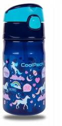 COOLPACK szívószálas kulacs - BPA mentes 400 ml - unikornisos (01549CP)