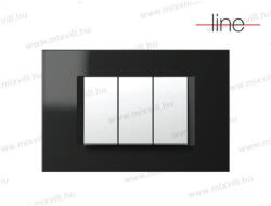 TEM LINE díszítőkeret 2M NB fekete OL20NB(24273)