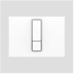  Sanit Bright nyomólap falba épített wc tartályhoz - fehér 16.750. 01. . 0000 (16.750.01..0000)