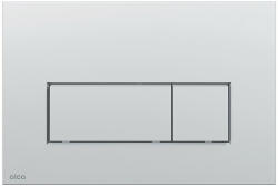 Alcadrain Clapeta de actionare, Alcadrain, Thin, M572, cu doua volume, crom mat (M572) - e-baie