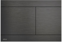 Alcadrain Clapeta de actionare, Alcadrain, Fun, cu doua volume, gun metal periat (FUN-GM-B) - e-baie