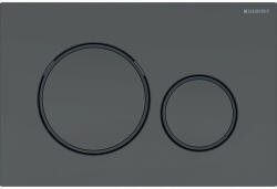 Geberit Clapeta cu actionare dubla, Geberit, Sigma20, negru mat (115.882.16.1) - e-baie