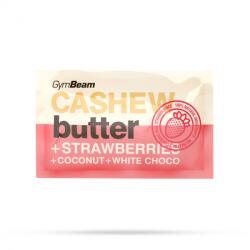 GymBeam Sample Cashew butter with coconut, white choco and strawberry 30 g