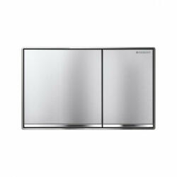 Geberit Sigma60 működtetőlap, 2 mennyiséges öblítéshez, szálcsiszolt króm 115640GH1 (115.640. GH. 1) (115.640.GH.1)