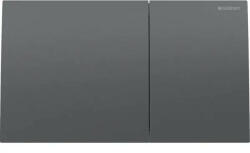 Geberit Sigma70 működtetőlap 2 öblítéshez, easy-to clean, feketekróm 115.622. QD. 1 (115.622.QD.1) - szaniteronline