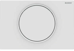 Geberit Sigma10 működtetőlap, öblítés-stop működtetésű, easy-to-clean, matt fehér/fehér 115.758. 01.5 (115.758.01.5) - szaniteronline