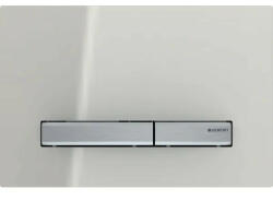 Geberit Sigma50 működtetőlap, 2 mennyiséges öblítéshez, króm/homokszürke 115.788. JL. 2 (115.788.JL.2) - szaniteronline