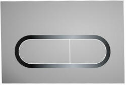 Ravak Chrome WC öblítő fedőlap, szatén X01454 (X01454)