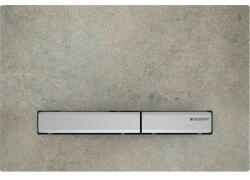 Geberit Sigma50 működtetőlap, 2 mennyiséges öblítéshez, króm/betonszerű 115.788. JV. 2 (115.788.JV.2)