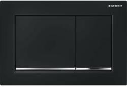 Geberit Omega30 nyomólap fekete/króm 115080km1 (115.080. KM. 1) (115.080.KM.1)