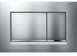 Geberit Sigma20 működtetőlap, 2 mennyiséges öblítéshez, matt/fényes króm 115.883. JQ. 1 (115.883.JQ.1)