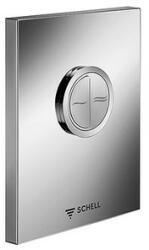 Schell WC Edition ECO kezelőlap, saválló 028052899 (028052899)