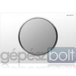 Geberit Sigma10 nyomólap, fehér / matt króm / matt króm színben (115.758.KL.5)