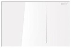 Geberit Sigma 70 Wc nyomólap 115625SI1 Fehér üveg 115.625. SI. 1 Sigma 8cm-es öblítőtartályhoz