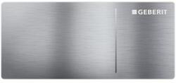 Geberit Omega70 115083FW1 Kétmennyiséges, Rozsdamentes acél Wc nyomólap, öblítés távvezérlő, Omega tartályhoz, bútorba építhető 115.083. FW. 1