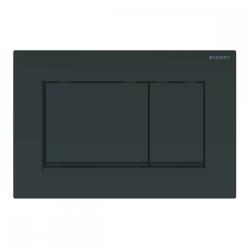 Geberit Sigma30 Wc nyomólap, fényes fekete, matt fekete, fényes fekete 115.883. DW. 1