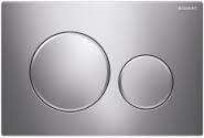 Geberit ÚJ DESIGN Sigma20 115.882. KH. 1 króm mattkróm króm nyomólap 115882KH1